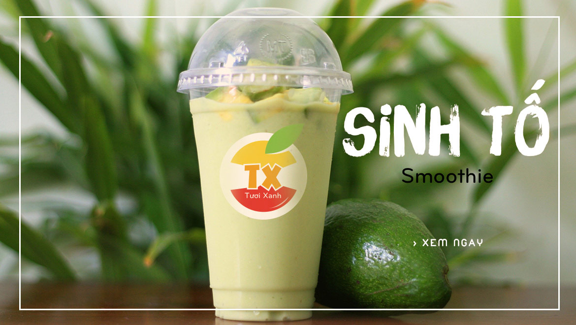 Sinh tố giao hàng tận nơi